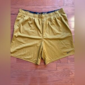 Nike Men's Athletic Gold Shorts